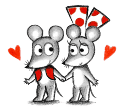 Little Mouse's Vest sticker #11743296