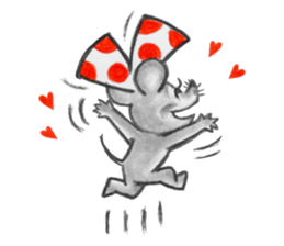 Little Mouse's Vest sticker #11743299