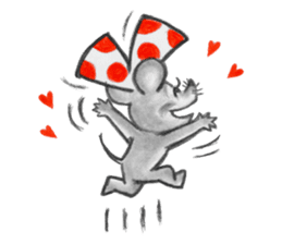 Little Mouse's Vest sticker #11743299