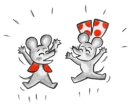 Little Mouse's Vest sticker #11743309