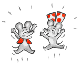 Little Mouse's Vest sticker #11743309