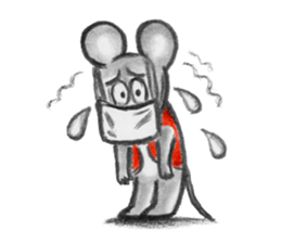 Little Mouse's Vest sticker #11743310