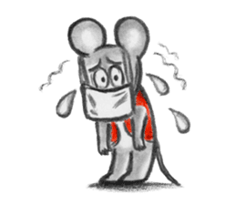 Little Mouse's Vest sticker #11743310