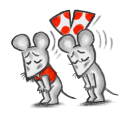 Little Mouse's Vest sticker #11743312