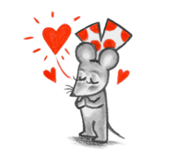 Little Mouse's Vest sticker #11743318