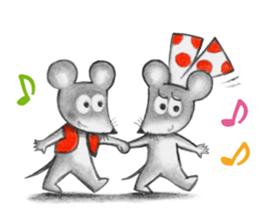 Little Mouse's Vest sticker #11743326