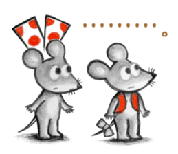 Little Mouse's Vest sticker #11743327