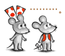 Little Mouse's Vest sticker #11743327