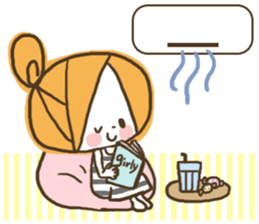 Cute girly stickers6 sticker #11744082