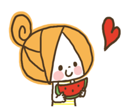 Cute girly stickers6 sticker #11744088