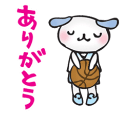 basketball boys and girls sticker #11744219