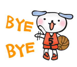 basketball boys and girls sticker #11744255