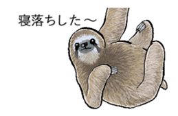 The animals jumps out of a balloon sticker #11744704