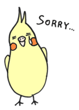 my cockatiel sticker #11744767