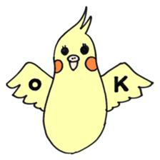my cockatiel sticker #11744769