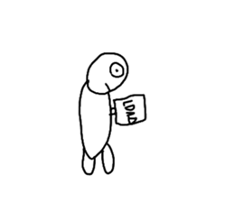 crazy people(English) sticker #11744930