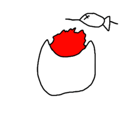 crazy people(English) sticker #11744935