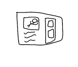 crazy people(English) sticker #11744943