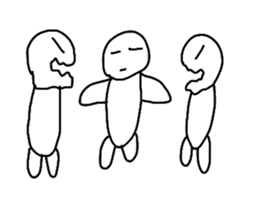 crazy people(English) sticker #11744949