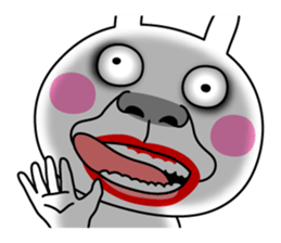 The Crazy Rabbit sticker #11745003