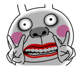 The Crazy Rabbit sticker #11745007