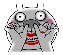 The Crazy Rabbit sticker #11745015