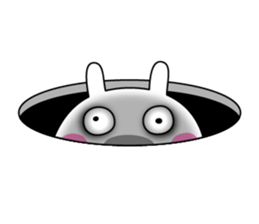 The Crazy Rabbit sticker #11745020