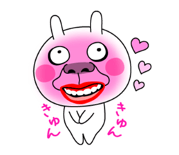 The Crazy Rabbit sticker #11745024