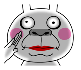 The Crazy Rabbit sticker #11745033