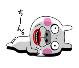 The Crazy Rabbit sticker #11745034