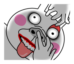 The Crazy Rabbit sticker #11745035