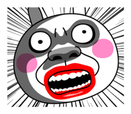 The Crazy Rabbit sticker #11745036