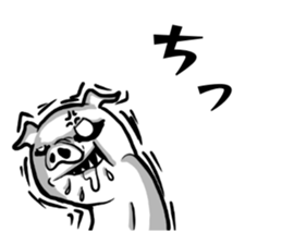 Monster pig stickers2 sticker #11745907