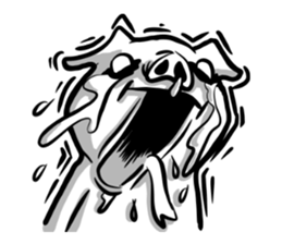 Monster pig stickers2 sticker #11745917