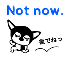 Kawaii dog,Dub talk in English vol.2 sticker #11746011