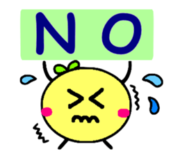 Pretty yuzu sticker of Chinese sticker #11746335