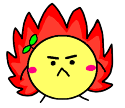 Pretty yuzu sticker of Chinese sticker #11746357