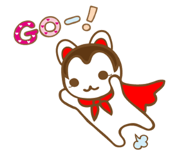 "HAPPY WANKO" [English] sticker #11747081