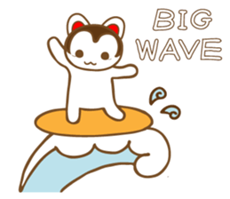 "HAPPY WANKO" [English] sticker #11747083