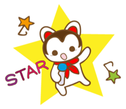 "HAPPY WANKO" [English] sticker #11747097