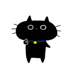 Hoppe neko sticker #11748093