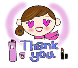 Daily life of the Beauty advisor sticker #11748699