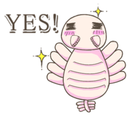 Ancient creature Anomalocaris 2. sticker #11748892