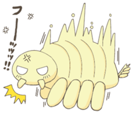 Ancient creature Anomalocaris 2. sticker #11748907