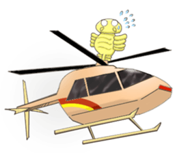 Ancient creature Anomalocaris 2. sticker #11748917