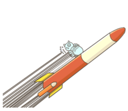 Ancient creature Anomalocaris 2. sticker #11748918