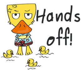 Family of Ducks (English version) sticker #11748921