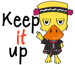 Family of Ducks (English version) sticker #11748922