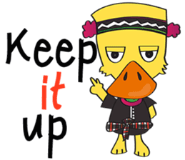 Family of Ducks (English version) sticker #11748922