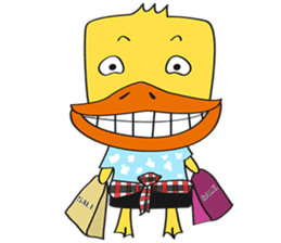 Family of Ducks (English version) sticker #11748932